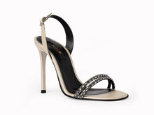 Load image into Gallery viewer, AZALEA " Sandale slingback cu detalii cristale"
